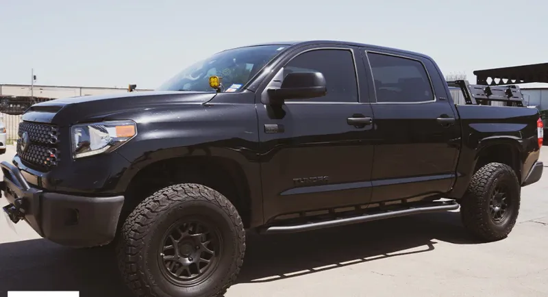 Cali Raise LED 2014-2021 TOYOTA TUNDRA TRAIL EDITION ROCK SLIDERS