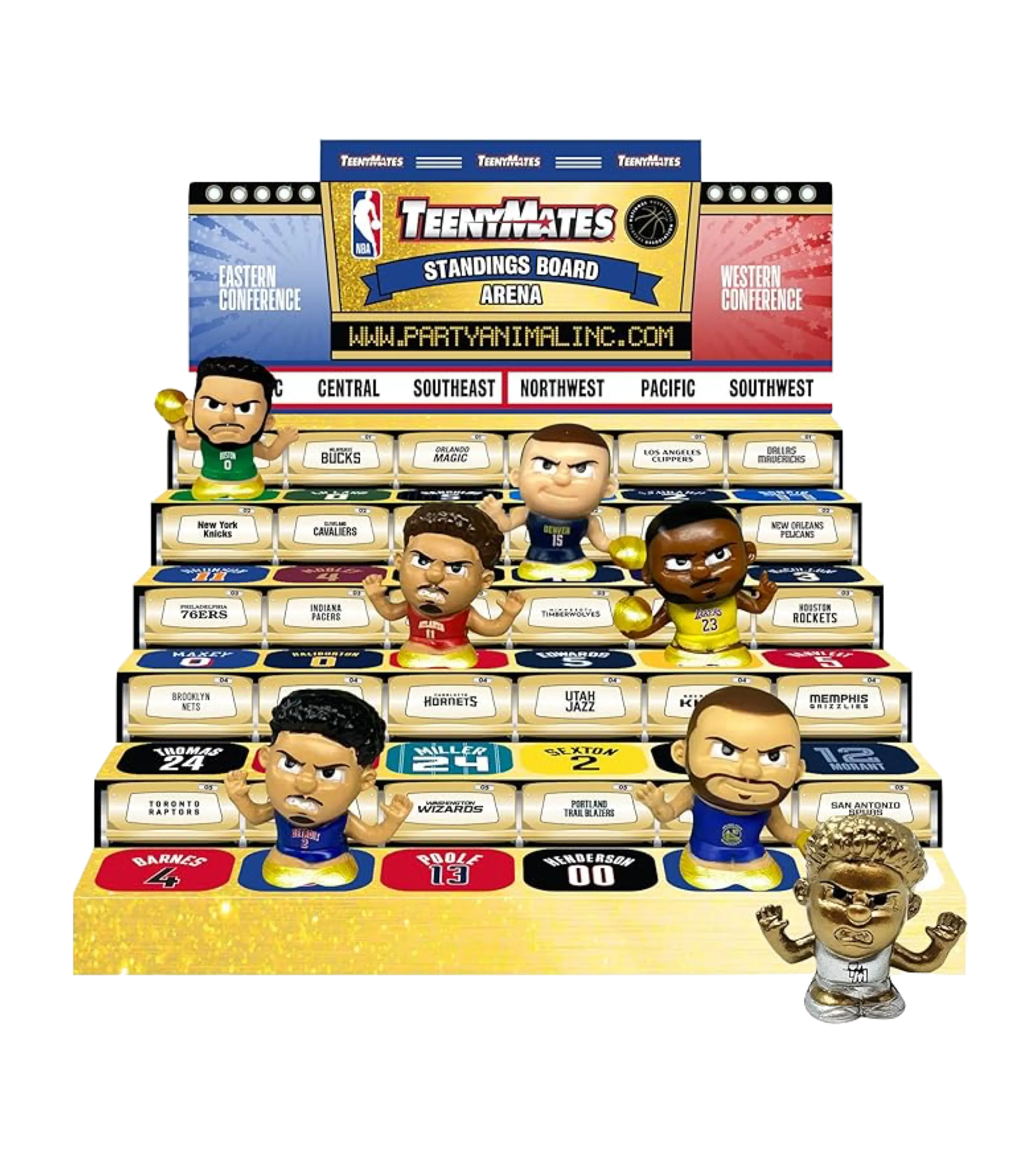 NBA Teenymates Collector Tin Set