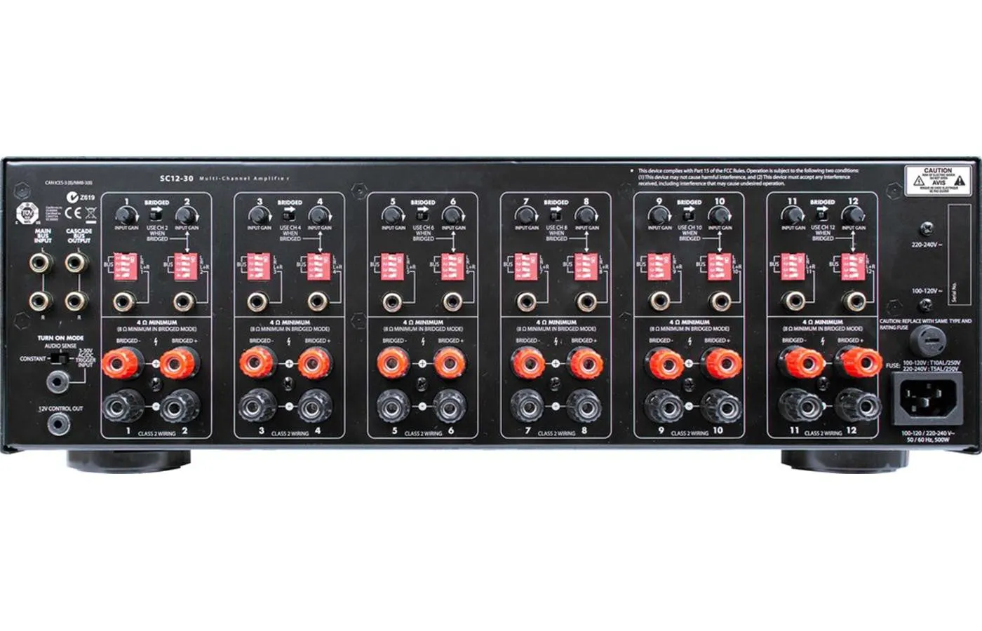Speakercraft SC12-30 12-Channel Multi-Room Power Amplifier